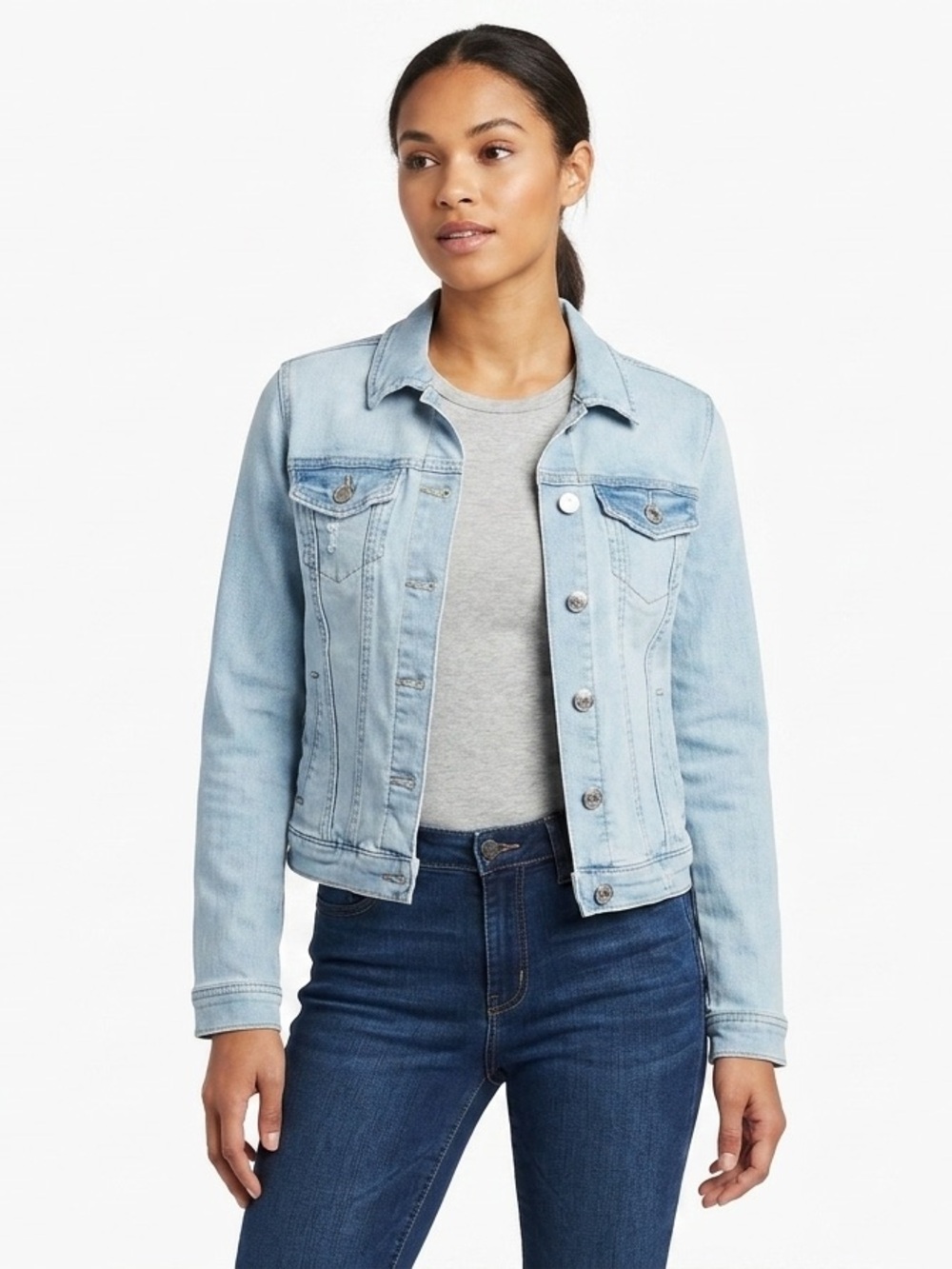 Dex Light Blue Denim Shirt Jacket